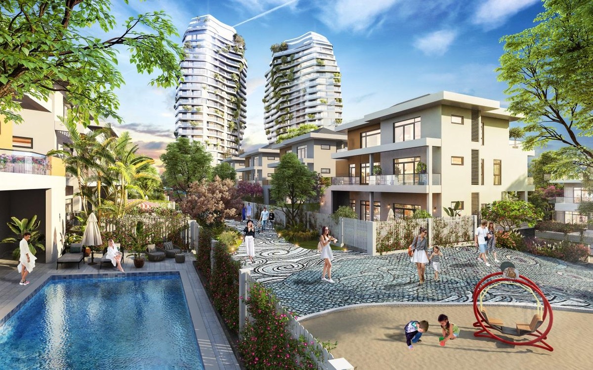 Dự kiến quý III/2002 dinh thự Phoenix Legend Villas sẽ được bàn giao đến tay cư dân (Ảnh: Phoenix Legend).