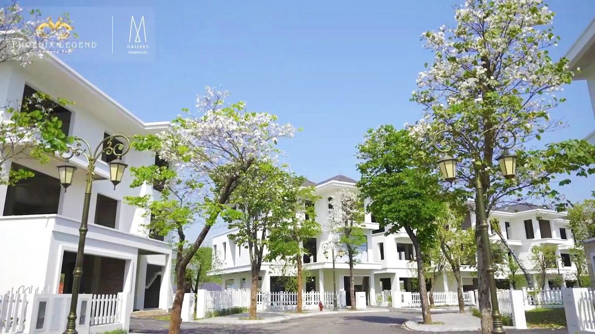 Dinh thự Phoenix Legend Hạ Long đã hoàn thiện xây thô và sẵn sàng bàn giao cho khách hàng (Ảnh: Phoenix Legend).