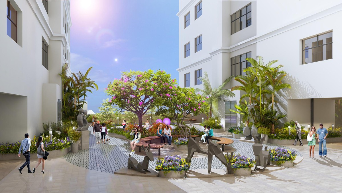 Phối cảnh tiện ích căn hộ T&amp;T Victoria.