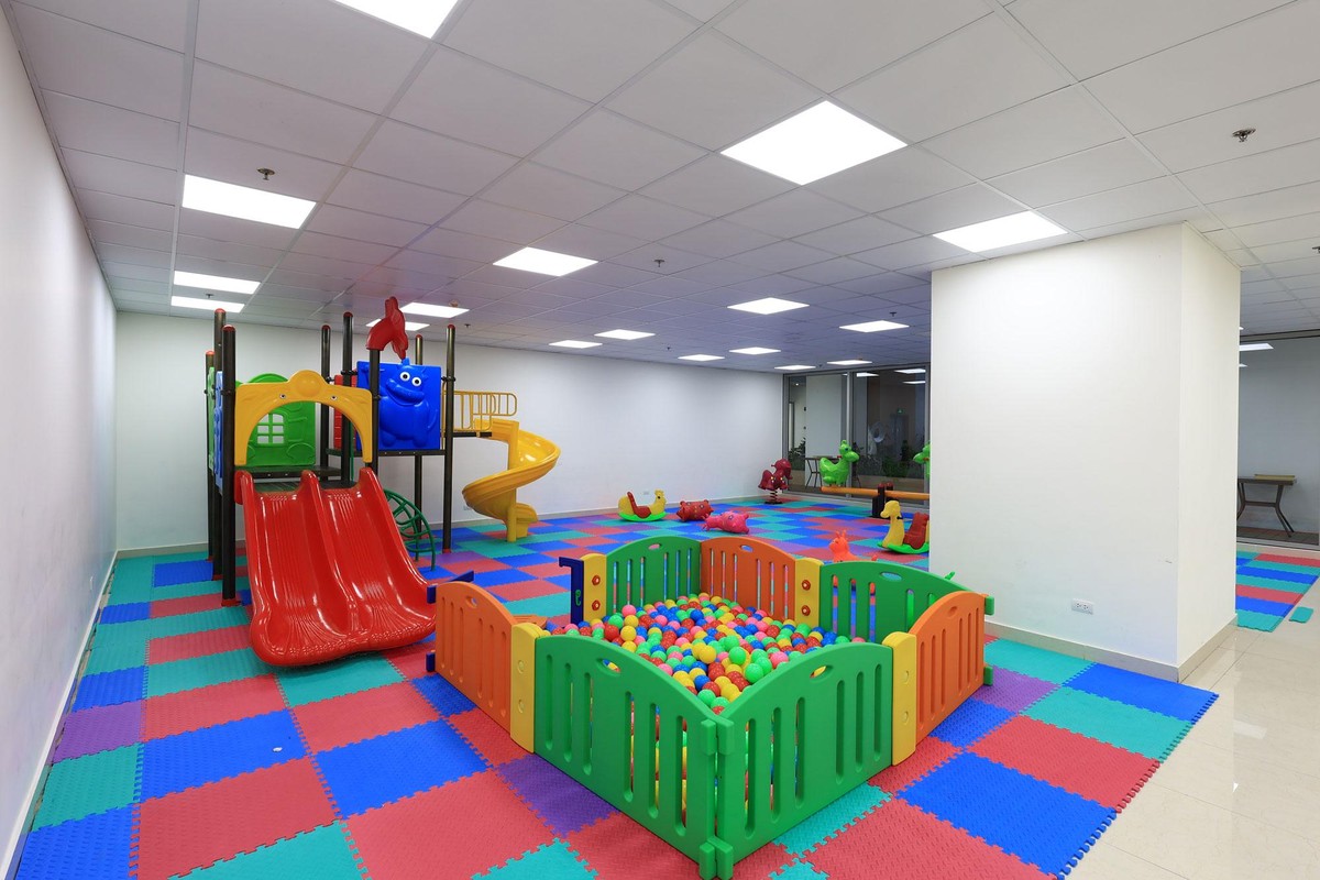 Một góc khu vui chơi cho trẻ em tại T&amp;T Victoria.