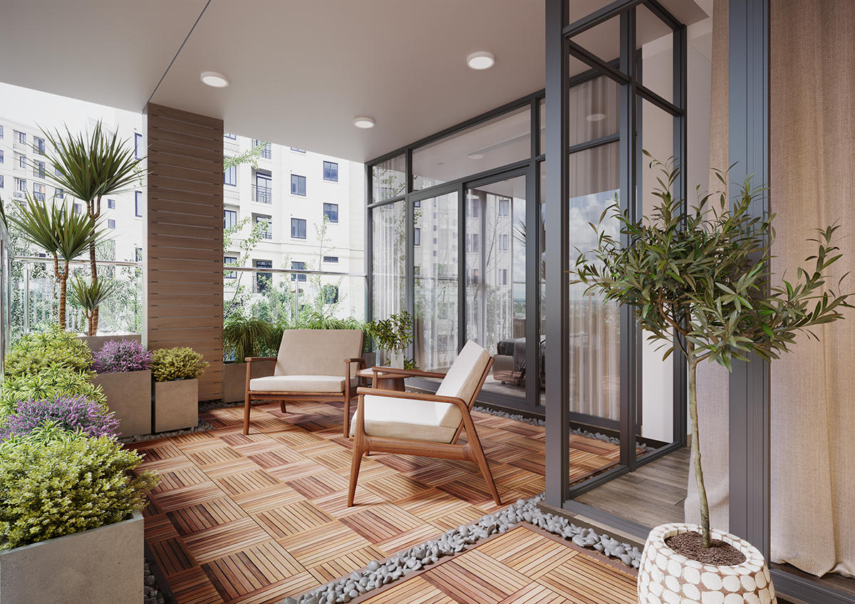 T&amp;T Capella tận dụng tối ưu phát triển không gian xanh tại tòa nhà.