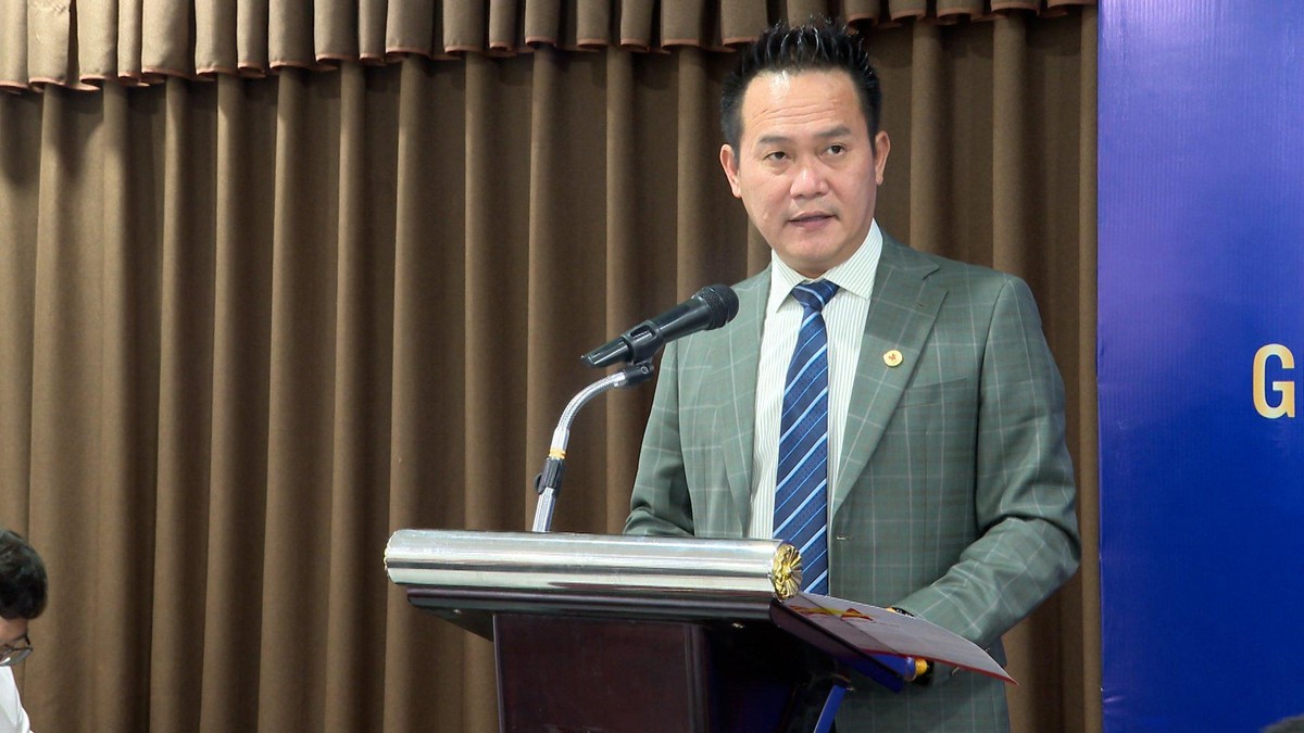 Ông Đặng Hồng Anh, Chủ tịch Hội Doanh nhân trẻ Việt Nam.