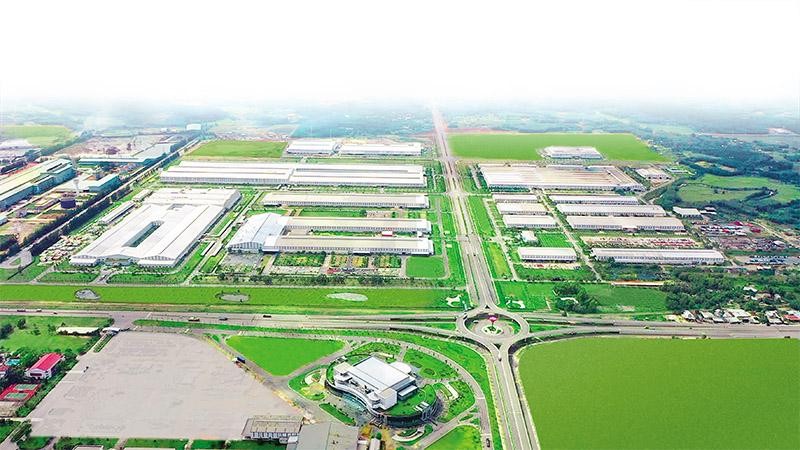 Toàn cảnh Nhà máy Thaco tại Chu Lai (Quảng Nam).