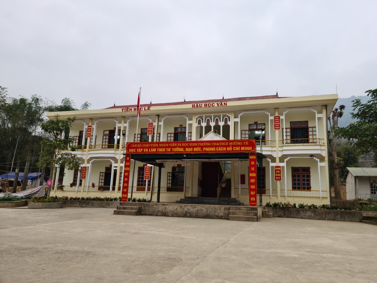 Công trình trường học tại Sơn La.