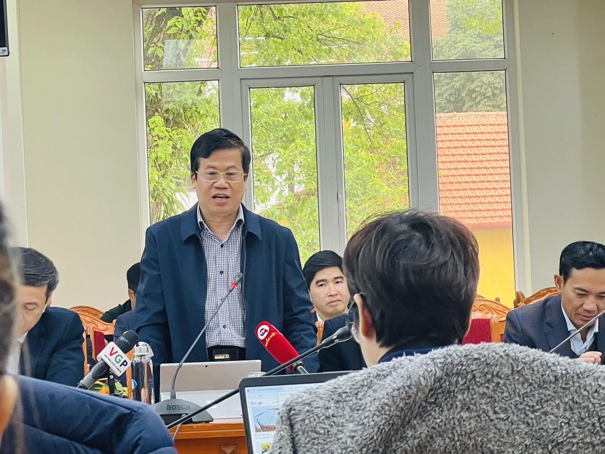 Ông Tống Xuân Chinh, Phó Cục trưởng Cục Chăn nuôi. Ảnh: Nhung Bùi.