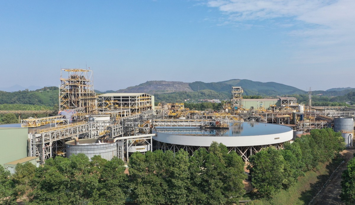 Nhà máy chế biến hiện đại của Masan High-Tech Materials tại Thái Nguyên, Việt Nam.