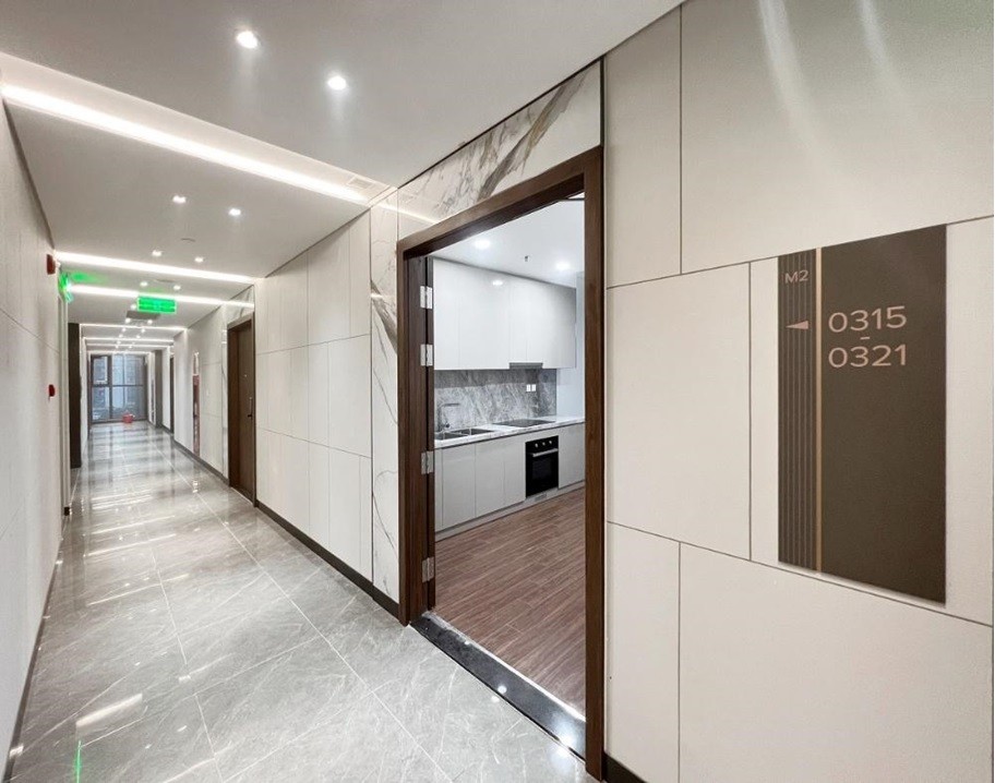 Căn hộ tại dự án Miami – Masteri Waterfront.