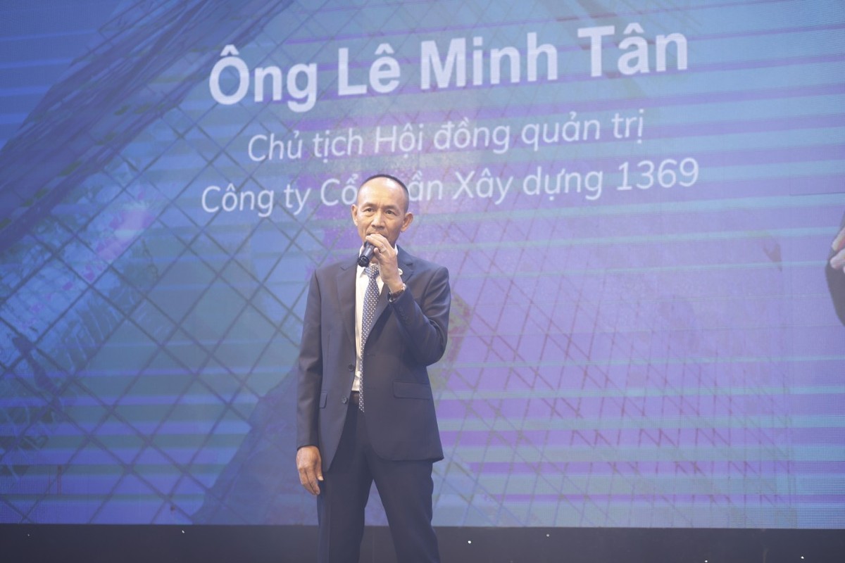 Chủ tịch HĐQT CTCP Xây Dựng 1369, Lê Minh Tân.