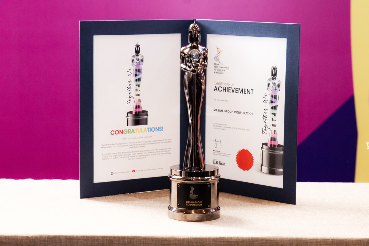 Masan Group được vinh danh là “Nơi làm việc tốt nhất châu Á 2023”.