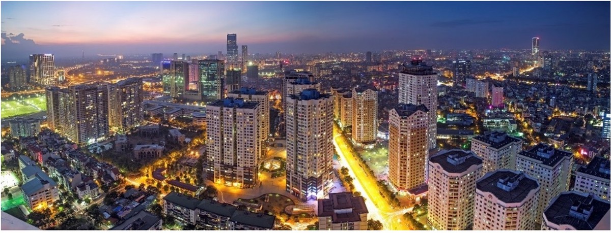 Khu đô thị mới Trung Hòa – Nhân Chính (2003-2006), một trong những khu đô thị đồng bộ, kiểu mẫu đầu tiên của Thủ đô Hà Nội do VINACONEX đầu tư xây dựng.