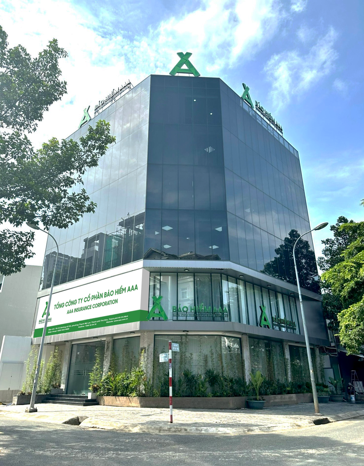 Hệ thống chi nhánh của Bảo hiểm AAA được “phủ xanh” khắp toàn quốc.