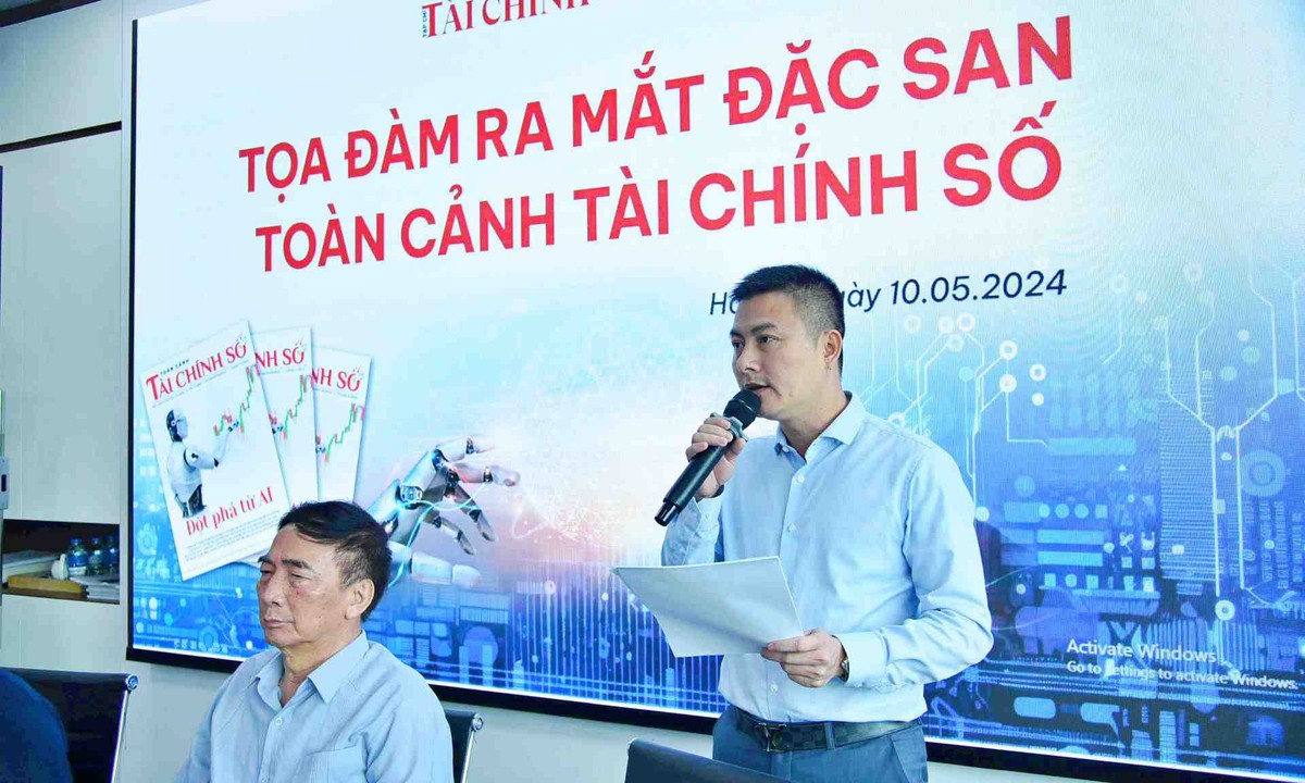 Ông Hoàng Anh Minh, Phó chủ tịch Hiệp hội Tư vấn Tài chính Việt Nam (VFCA), Tổng biên tập Tạp chí Đầu tư Tài chính – VietnamFinance.