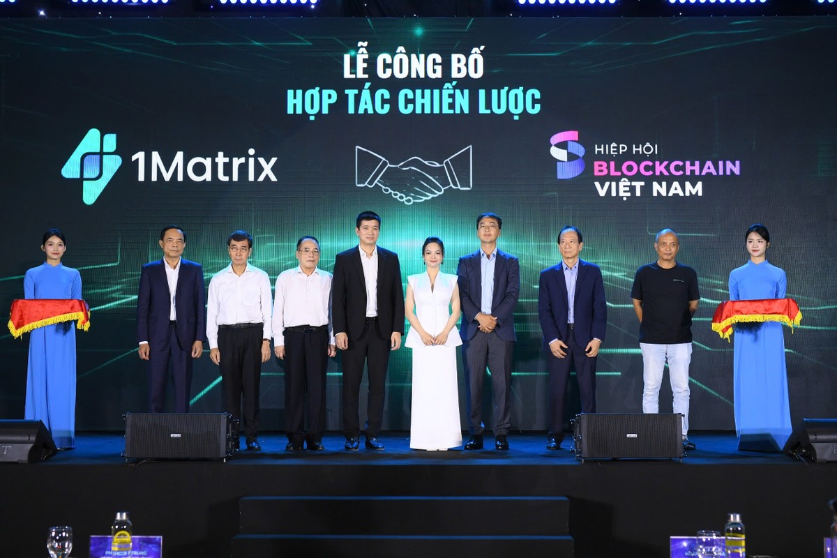 Lễ công bố hợp tác chiến lược giữa Công ty 1Matrix và VBA, hướng tới phát triển mạng blockchain “Make in Vietnam” và thúc đẩy hệ sinh thái công nghệ số quốc gia