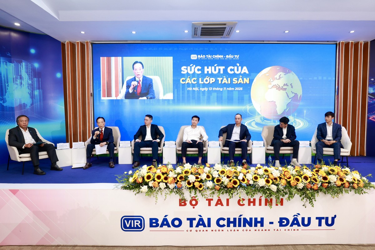 Các diễn giả tại Tọa đàm “Sức hút của các lớp tài sản”.