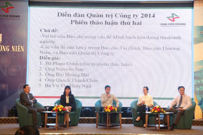 Công bố điểm minh bạch của 346 doanh nghiệp niêm yết trên HNX ảnh 3