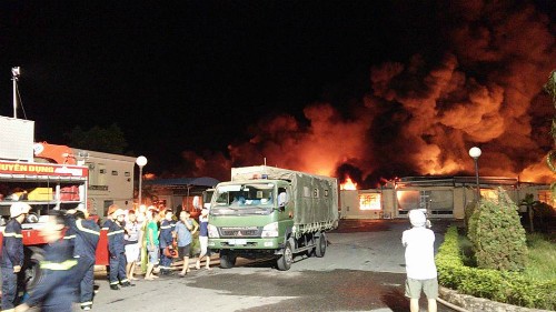 Cháy lớn tại cụm công nghiệp ở Hải Phòng ảnh 3