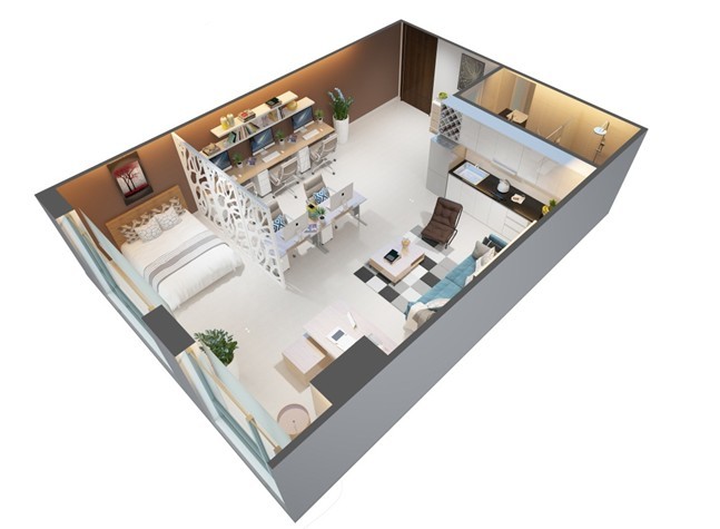 Officetel tạo sóng thị trường địa ốc ảnh 1