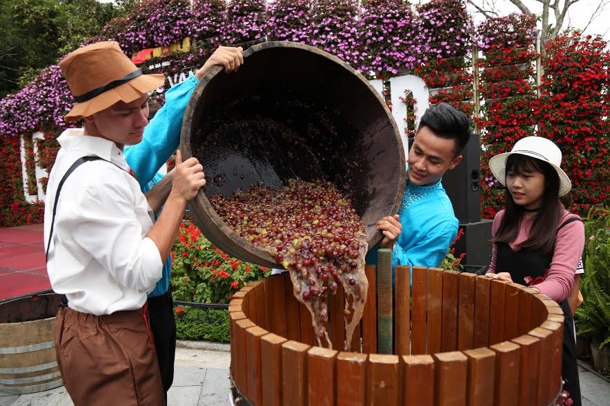 Nhiều màu sắc tại lễ hội rượu vang The Taste of Ba Na Hills 2017 ảnh 3