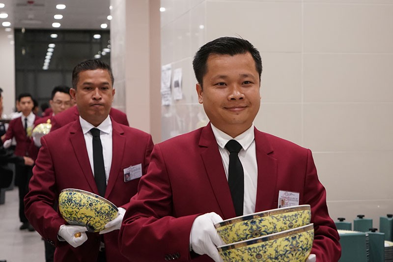 Khoảnh khắc ấn tượng tại quốc yến dành cho lãnh đạo APEC ảnh 5