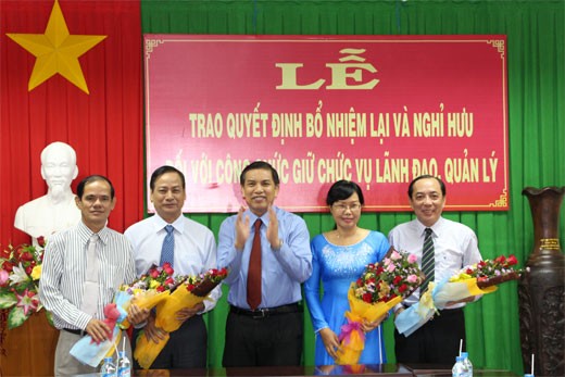 Điều động, bổ nhiệm nhân sự 6 địa phương ảnh 1