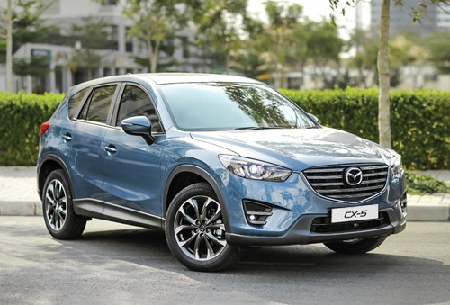 Mazda CX-5 chiếm ưu thế tuyệt đối trước các đối thủ trong phân khúc.