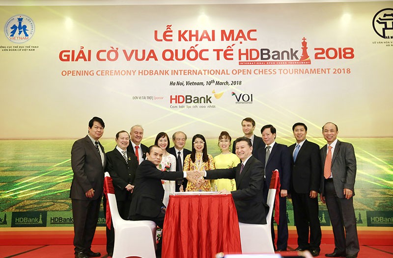 Khai mạc Giải cờ vua quốc tế HDBank 2018 - mùa thứ 8 ảnh 2