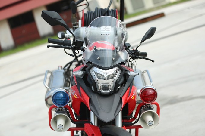 Dàn môtô đặc chủng của cảnh sát chữa cháy Việt Nam ảnh 4