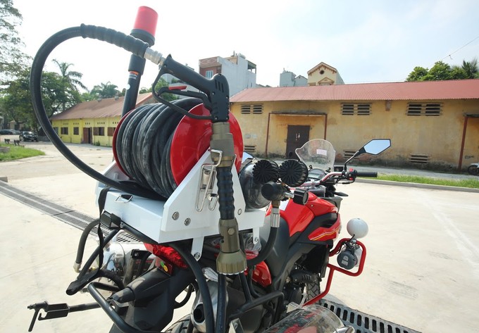 Dàn môtô đặc chủng của cảnh sát chữa cháy Việt Nam ảnh 7