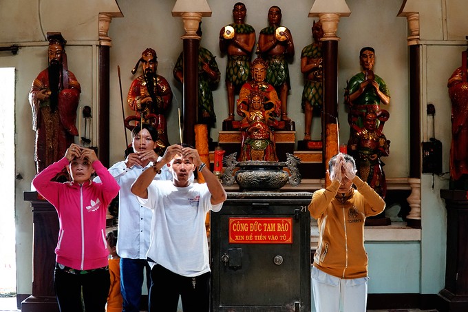 Ngôi chùa hơn 100 năm tuổi có kiến trúc Ấn Độ ở An Giang ảnh 11