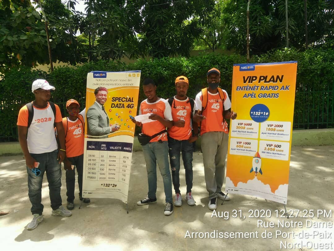 Tại Haiti, Viettel Global với thương hiệu Natcom vẫn tăng trưởng 2 con số ngay trong dịch Covid-19. Dự kiến, cả năm 2020, Natcom vẫn tăng trưởng doanh thu 15%.