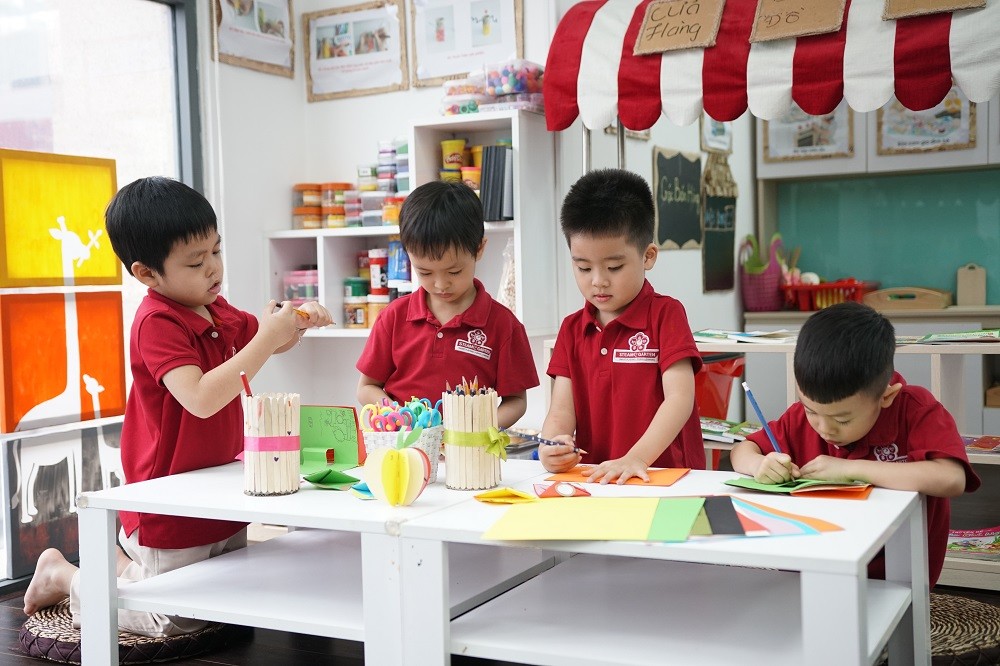 STEAMe GARTEN là hệ thống trường mầm non song ngữ đầu tiên áp dụng phương pháp giáo dục STEM và dạy học Dự án vào chương trình đào tạo.