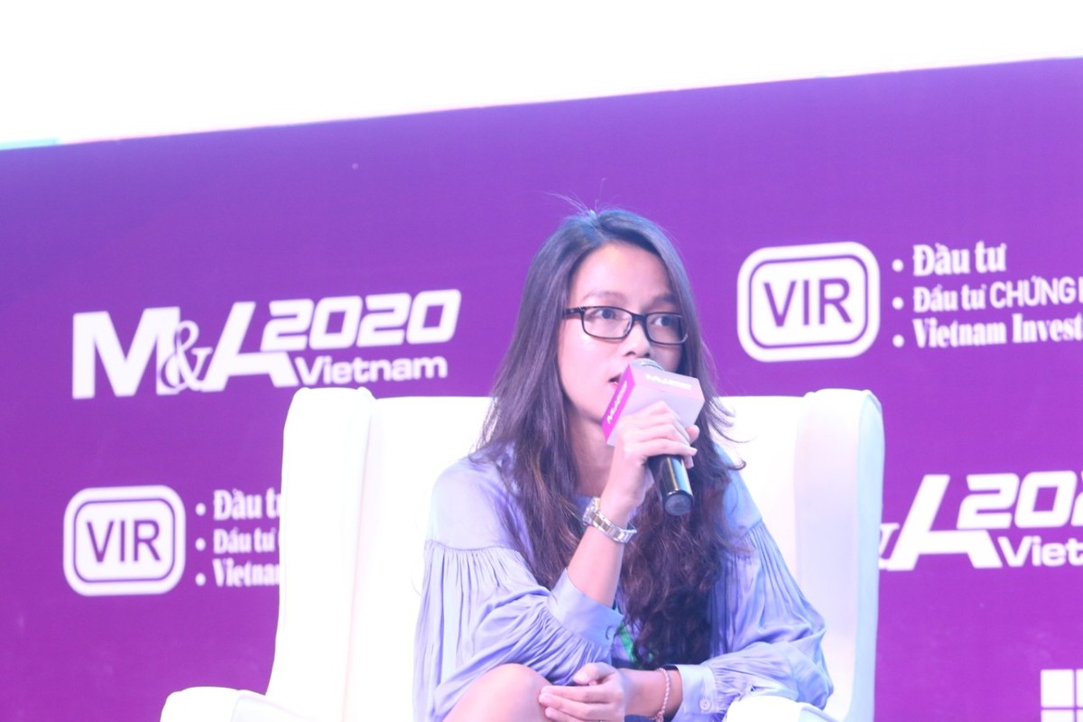 Bà Khanh Nguyễn, Giám đốc cao cấp thị trường vốn, Công ty JLL Việt Nam. Ảnh: Lê Toàn.