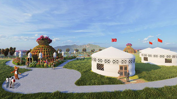 Du lịch bên cạnh “thảo nguyên” điện năng lượng mặt trời Sao Mai.