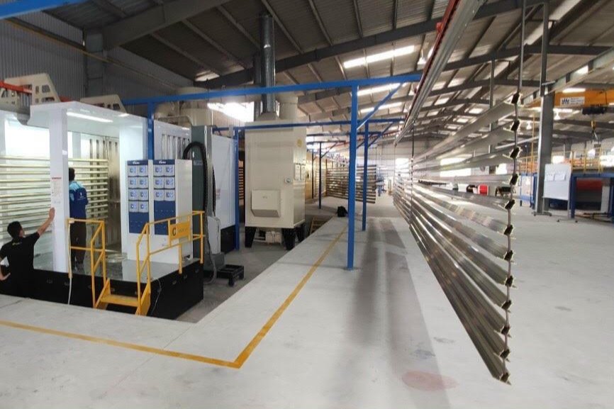 Sản phẩm nhôm do Khang Minh sản xuất.