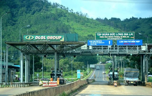 Trạm thu phí BOT của DLGL tại Gia Lai. Trạm thu phí BOT của DLGL tại Gia Lai.