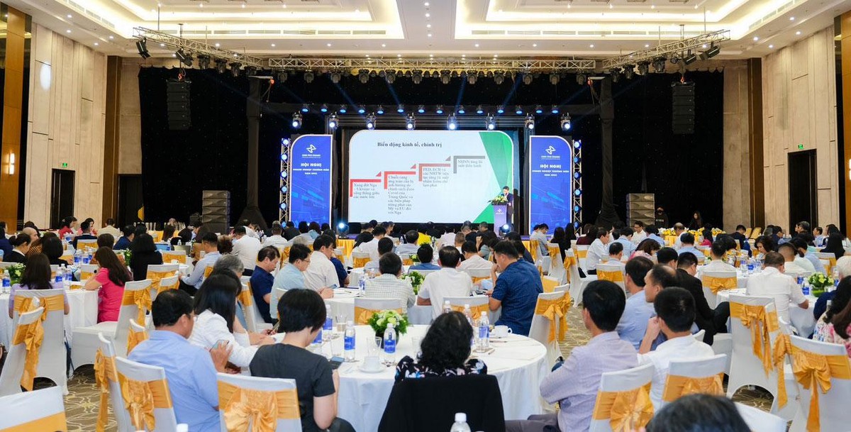 Toàn cảnh hội nghị doanh nghiệp thường niên 2022.