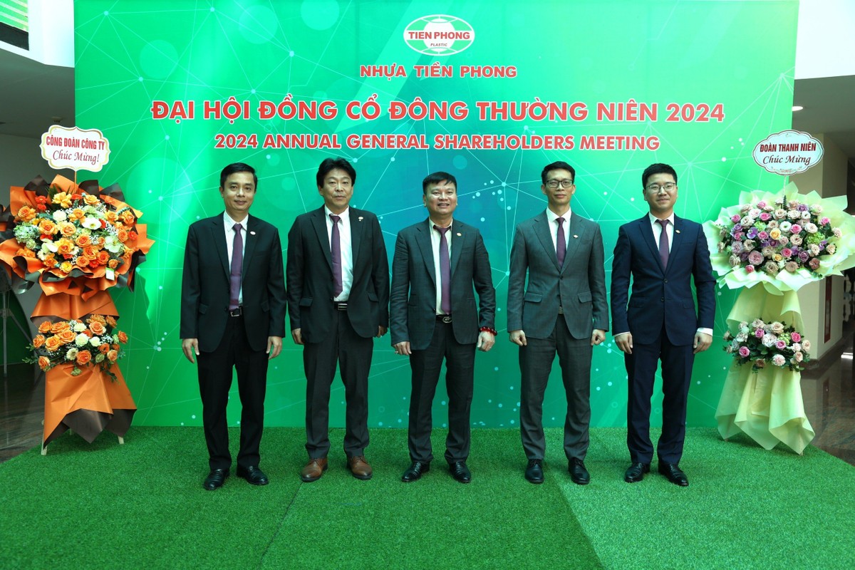 Các thành viên HĐQT Công ty cổ phần Nhựa Thiếu niên Tiền Phong