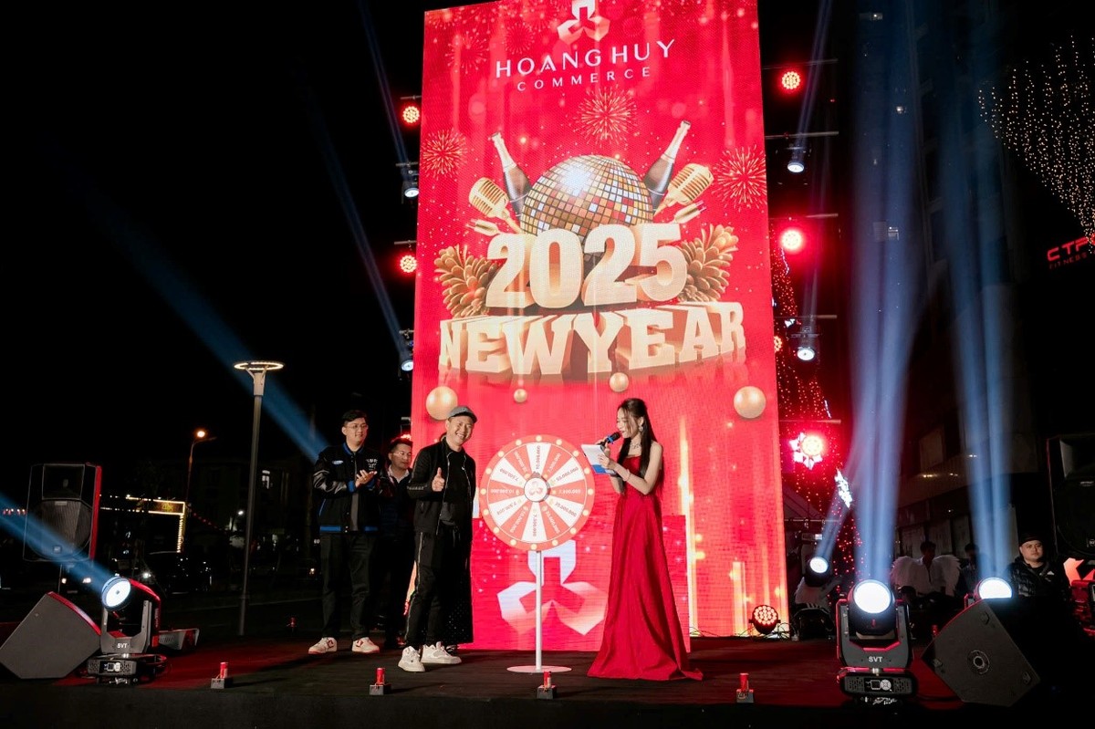 Sự may mắn và niềm vui được lan toả tại lễ hội Countdown đón năm mới