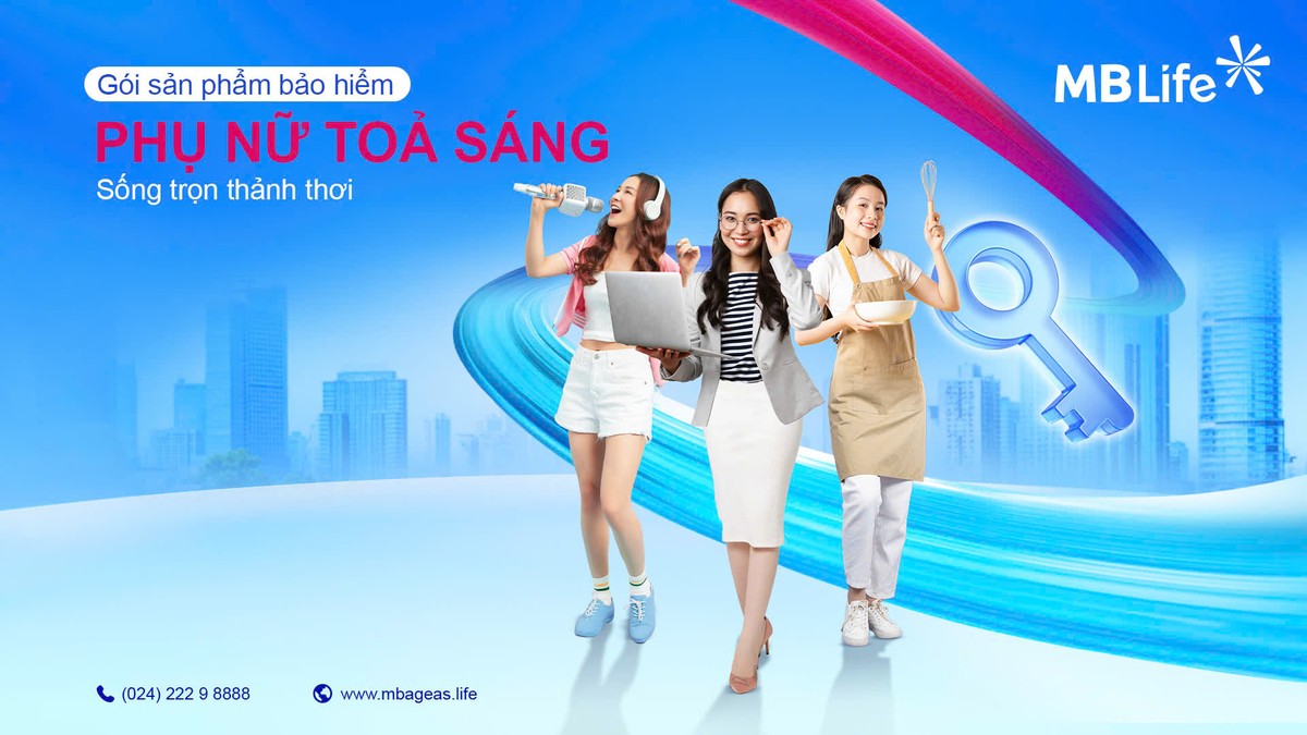 Sản phẩm phụ nữ tỏa sáng của MB Life với đặc tính vượt trội thu hút sự quan tâm của các chị em