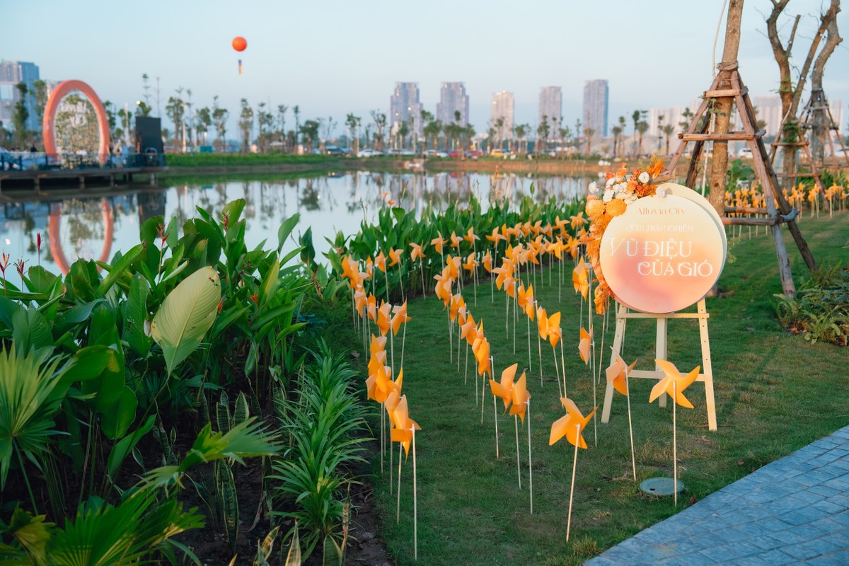 Hệ thống cảnh quan tại Alluvia City đang dần hiện hữu