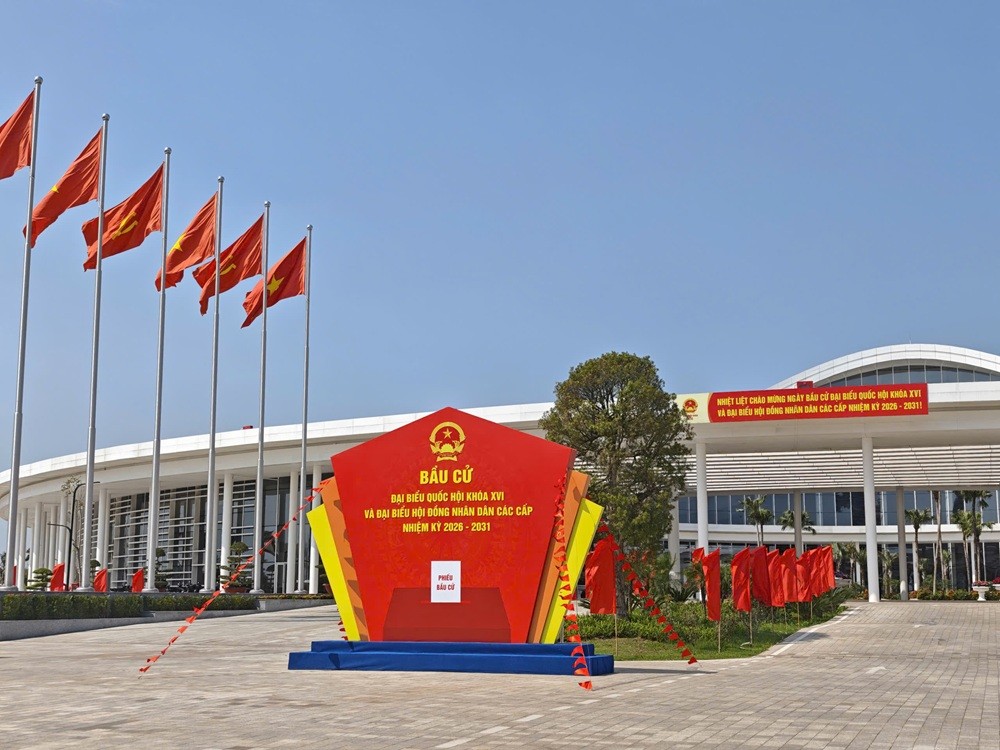 Hải Phòng chuẩn bị sẵn sàng cho cuộc bầu cử đại biểu Quốc hội khóa XVI và đại biểu Hội đồng nhân dân (HĐND) các cấp nhiệm kỳ 2026 - 2031. Ảnh: Thanh Sơn