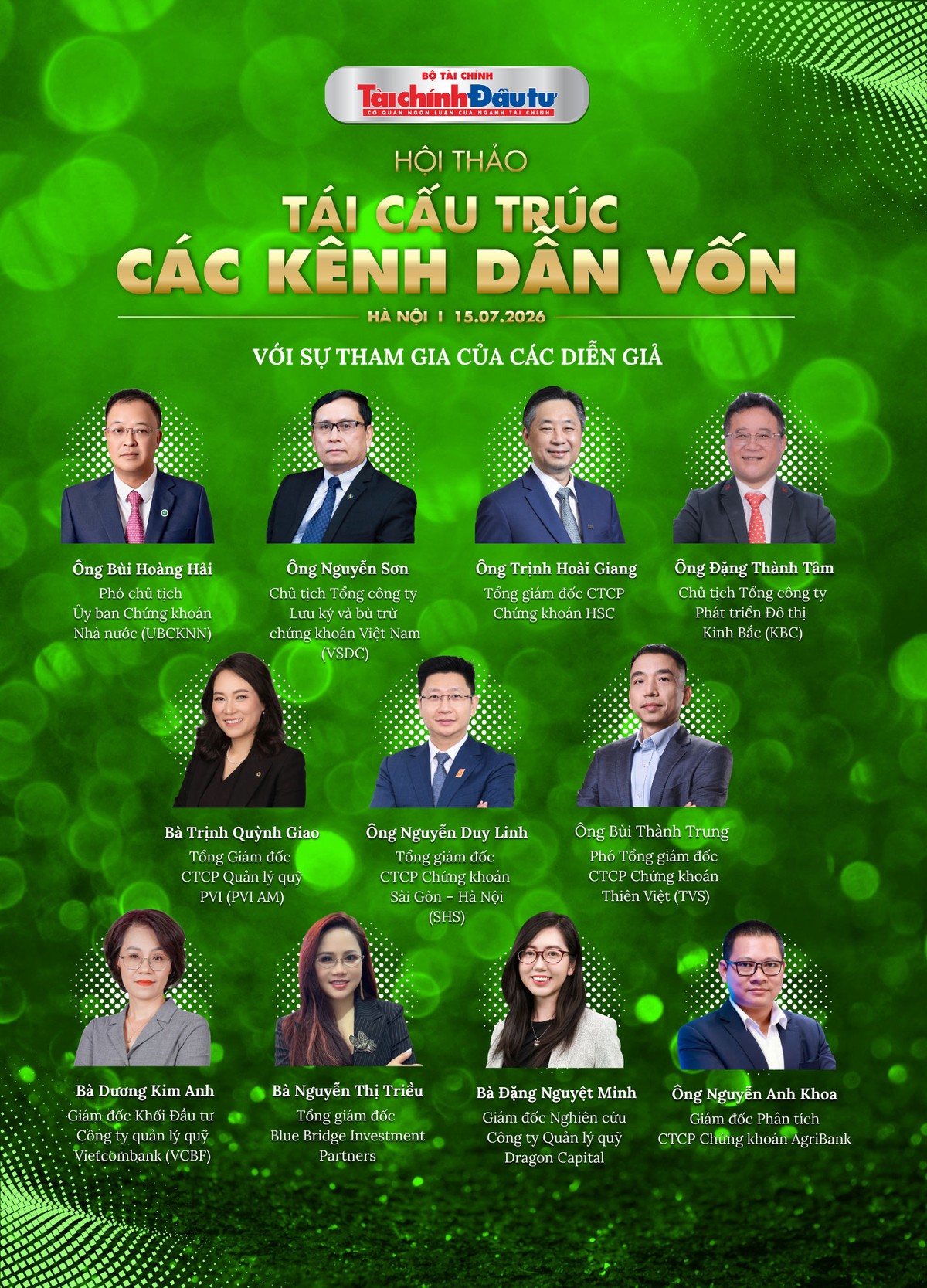 Các diễn giả tham gia Hội thảo.