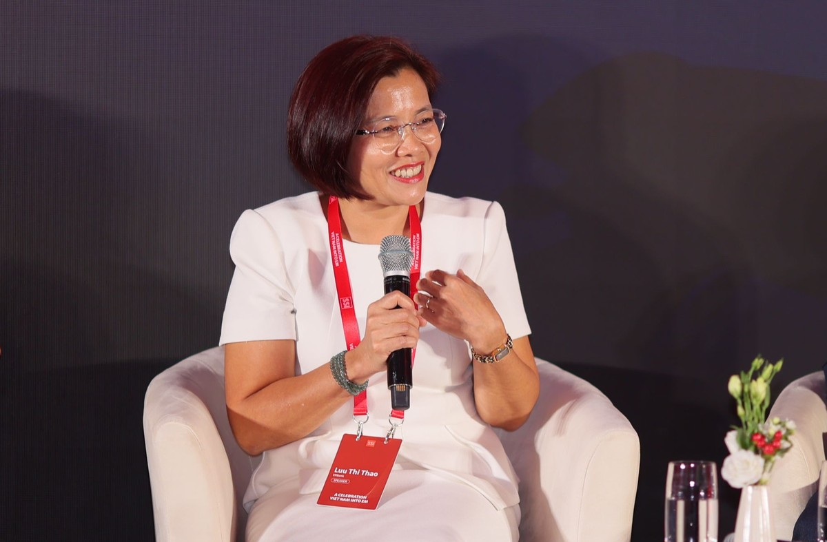 Bà Lưu Thị Thảo, Phó tổng giám đốc Thường trực kiêm Giám đốc Điều hành cấp cao VPBank