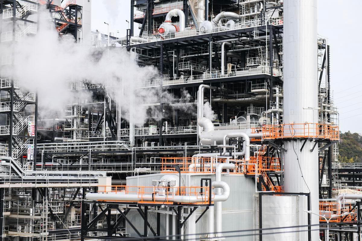 Nhà máy điện chu trình hỗn hợp khí hóa tích hợp Nakoso IGCC Power GK đặt tại Iwaki, tỉnh Fukushima, Nhật Bản.