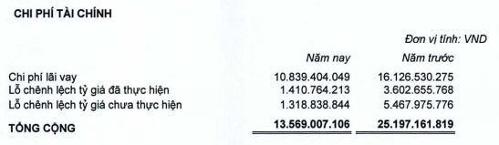 Cơ cấu chi phí tài chính trong 6 tháng đầu năm 2021 của DP1 Cơ cấu chi phí tài chính trong 6 tháng đầu năm 2021 của DP1