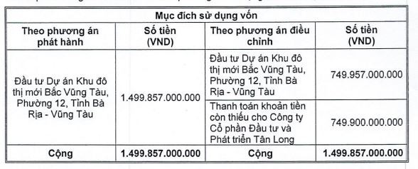 DIC Corp thay đổi mục đích huy động vốn năm 2021