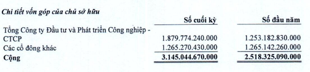 Becamex đã tăng sở hữu tại Becamex IJC trong đợt tăng vốn lên 3.145 tỷ đồng