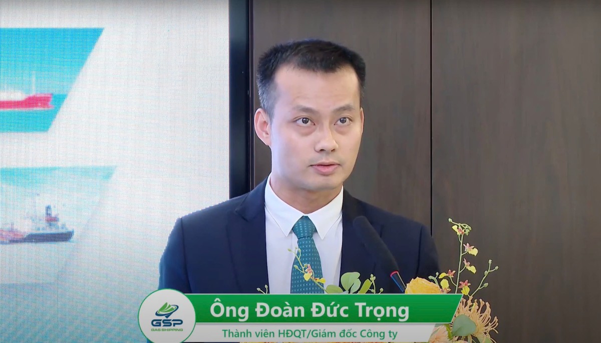 Ông Đoàn Đức Trọng, Thành viên HĐQT kiêm Giám đốc Gas Shipping