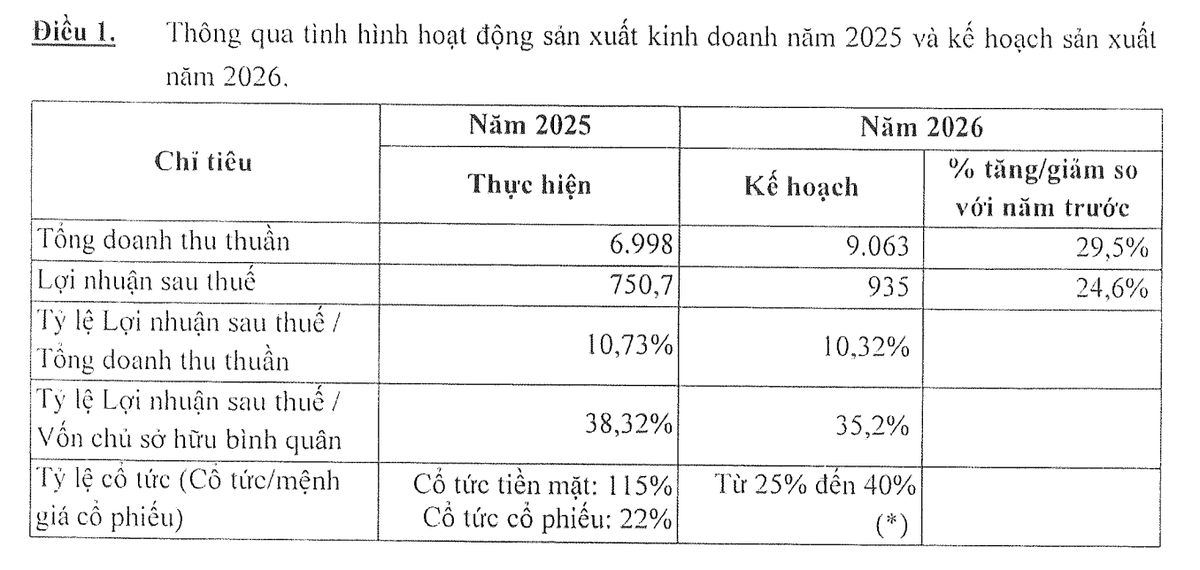 AMY GRUPO đẩy mạnh trả cổ tức tiền mặt cho cổ đông hiện hữu trước thời điểm IPO.