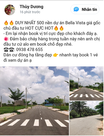 Dự án Bella Vista: Chủ đầu tư bị phạt dừng kinh doanh bất động sản 12 tháng, môi giới vẫn rao hàng ảnh 2